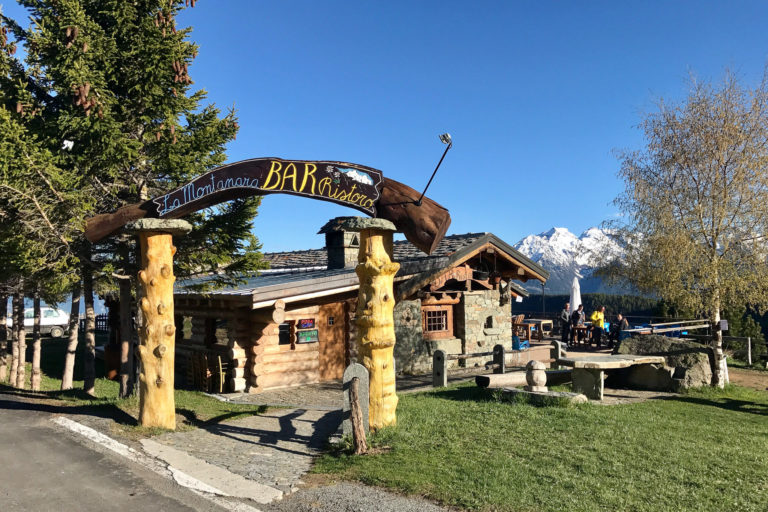 Restaurant atop the mountain - Bar Ristoro La Montanara