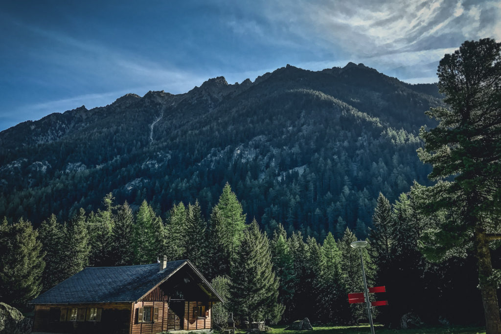 Sunrise at the chalet