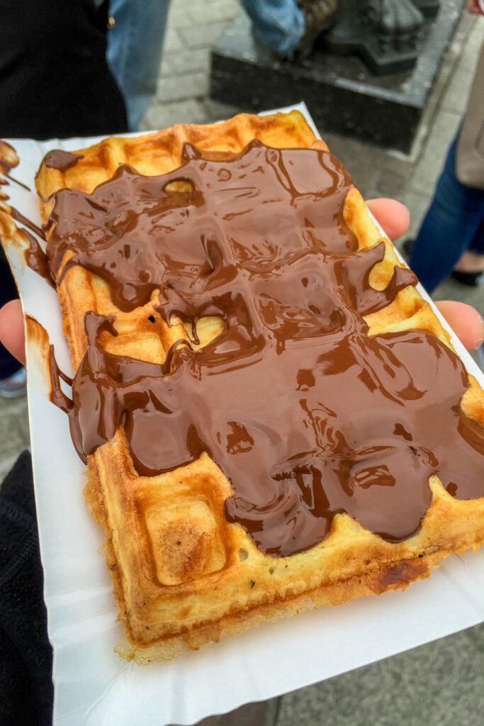 Chocolate waffle